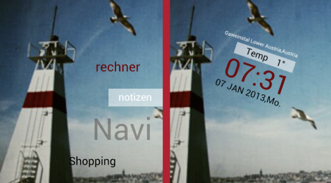 neue Gestaltung fürs handy